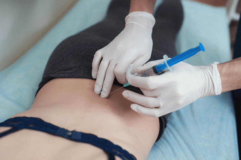 blockade in lumbar osteochondrosis